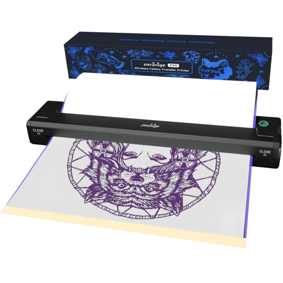 PeriPage® P90 Impressora Térmica para Decalque Tatuagem