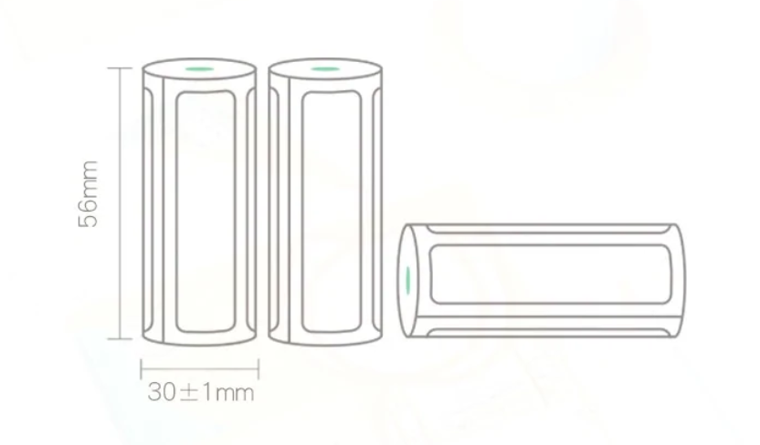 PeriPage® A6 Papel Etiqueta Adesivo 3+ Rolos