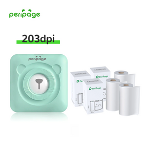 PeriPage® + 6 Rolos de Papel (304dpi e 203dpi)